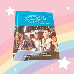 Vtg Star Wars hardcover book